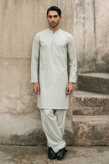Ice Grey Kurta Shalwar